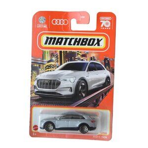 Matchbox Audi E Tron, Silver 70 Years 1/1
